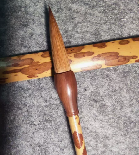 极品武夷山红湘妃纯狼豪毛笔，口径1.15出...