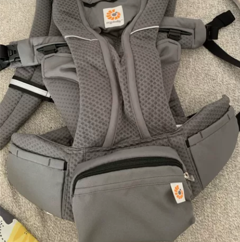 婴儿背带ergobaby breeze二狗...
