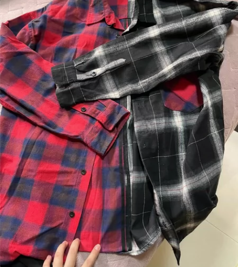 男士拼接衬衫搭配 #男士衬衫 #男士男外套...