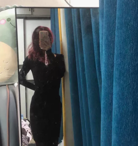 黑色打底连衣裙子针织包臀裙吊带新年内搭女秋...