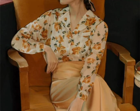 复古港风穿搭秋冬季半身裙子套装长裙高级感女...