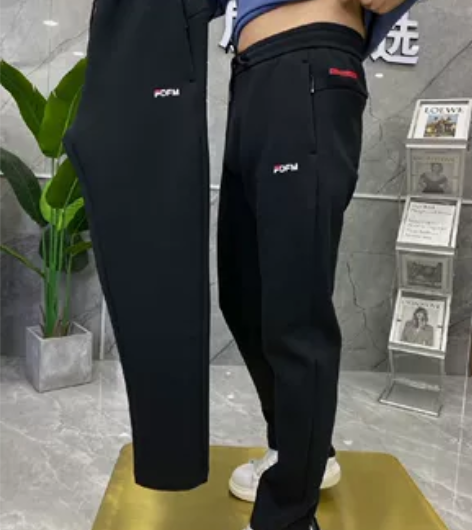 空气层 休闲裤 男 材质摸着、穿着很舒服X...