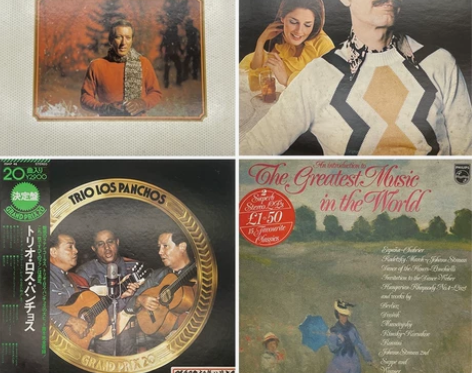 乡村、古典 5张黑胶唱片 盘面全新