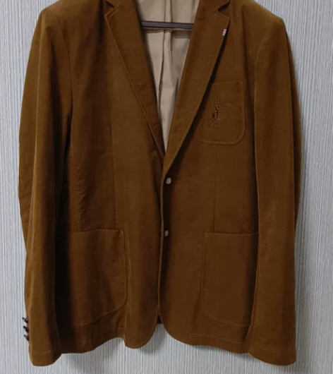 男士条绒西装外套 仅穿过一次，185码数，...