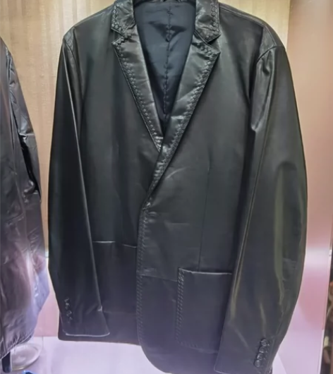 男士无标羊皮BV款西装56码，890包邮，...