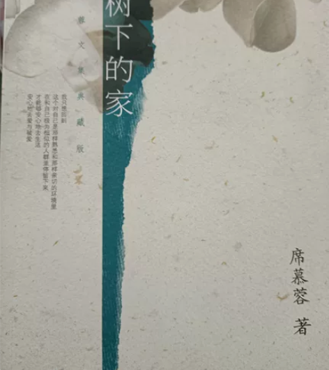 书籍:槭树下的家 作者:席慕蓉 十成新