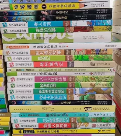 闲置小学课外阅读，初中阅读，大人小说文学励志历史等，个人闲置...