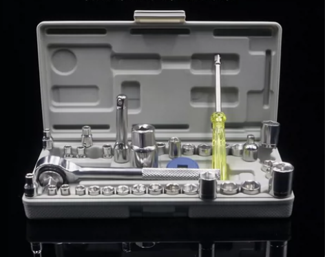 【正品好货】40件套筒扳手汽车维修工具汽车...