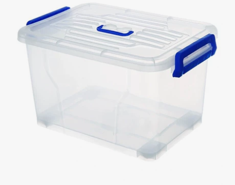 加特厚透明塑料收纳箱 车载家用塑料整理箱 ...