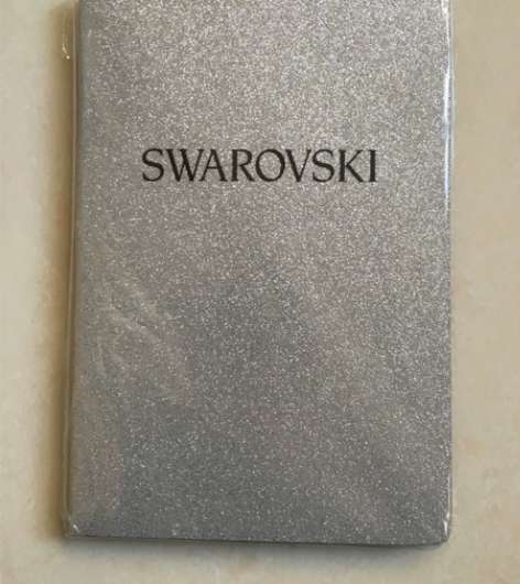 施华洛世奇水晶记事本笔记本，全新未拆封，5...
