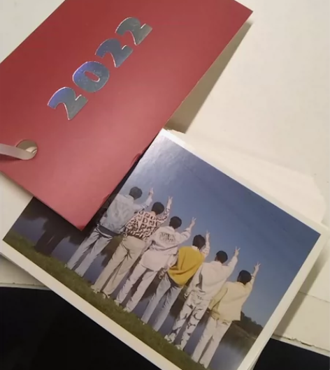 时代少年团TNT官方单词卡记事本 带拍立得...