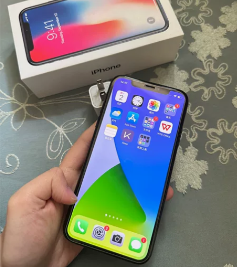 自用iPhone X苹果手机 265G黑色...