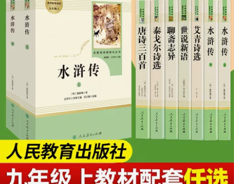 水浒传原著正版(人民教育出版社)初中学生