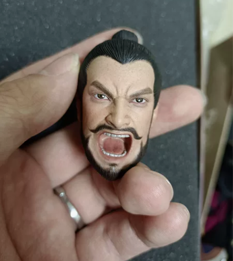 fz徐晃 呐喊头180包邮 接各种古装及盔...