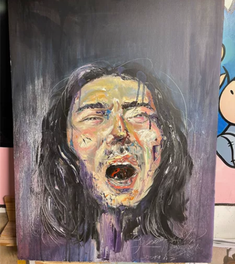 作品《呐喊》尺寸60*80cm 感兴趣的话...