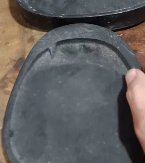 老歙砚砚台，带原装盒子 感兴趣的话点“我想...