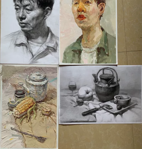 大量库存，出素描 色彩 速写 场景素描各类...