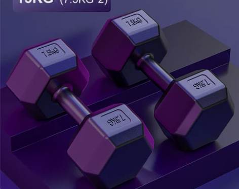 【跨年狂欢】哑铃男士健身家用器材女壶铃练臂...