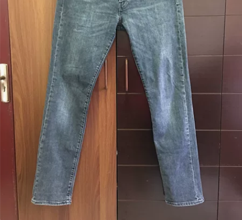 Levis李维斯511修身牛仔裤浅蓝色牛仔...