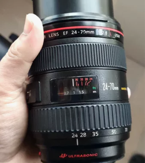 佳能经典镜头ef24-70一代全套包装三码...