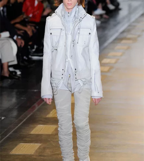 全新秀款 Diesel  男士裤腿褶皱牛仔...