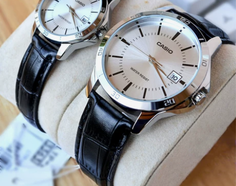 正品casio卡西欧手表男 女士日历防水石...