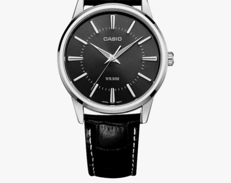香港直邮卡西欧CASIO手表男简约皮带防水...