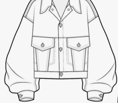 款式图款式图‖服装款式图‖ 服装线稿‖ A...