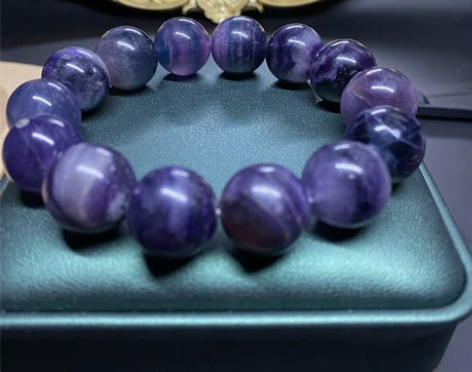 卡15 独角兽大萤石 有点偏色实物是更紫 ...