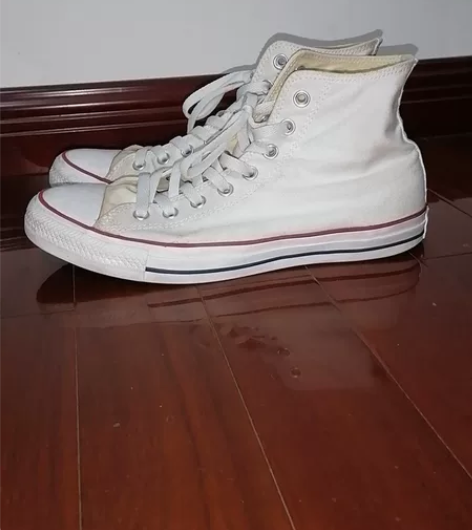 匡威all star 白色43码 自定义8...