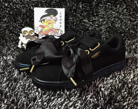 Puma 彪马 BASKET 蝴蝶结丝带...