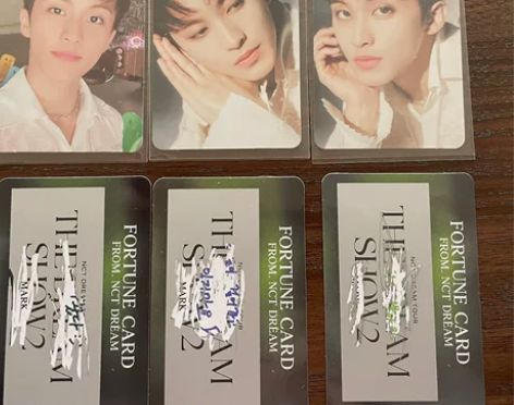 【现货出】梦秀随机卡 马克 nct dre...