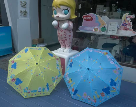 欢乐好朋友小象鳄鱼猩猩河马17雨伞