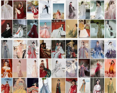 退坑出汉服！全部正版，大部分都很新，只穿过...