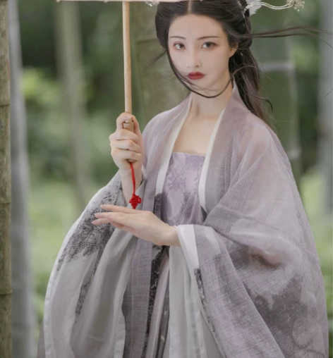司南阁原创【影】汉服女款宋制对襟衫裙吊带大...