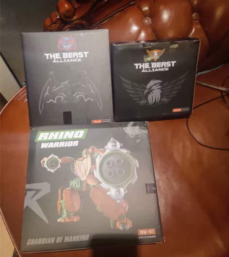 变形金刚 超能勇士 ko放大  飞箭 犀牛...