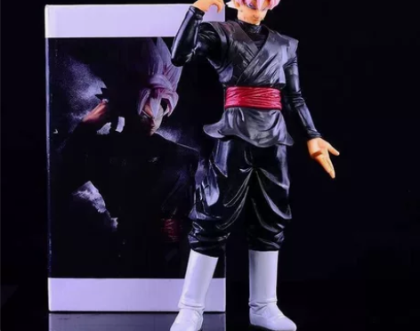 优质版ROS超级赛亚人神桃红黑孙悟空造型番...