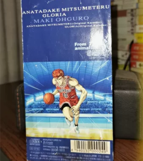 灌篮高手篮球飞人TV动画8cmCD大黑摩季...