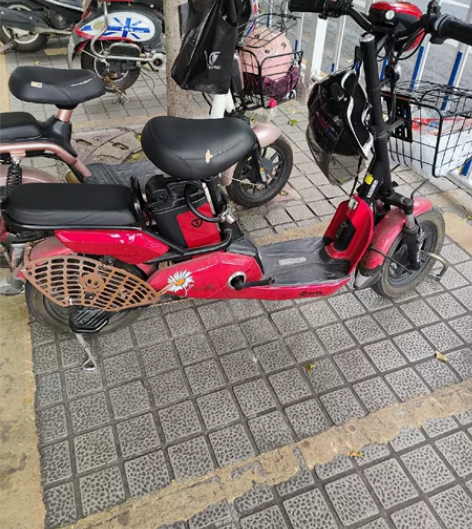 台铃电动车，电池可拆卸，上班通勤，接送小朋...