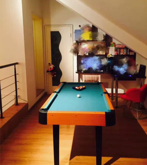 95新台球桌 1.7m大号 闲置转卖 [闪...