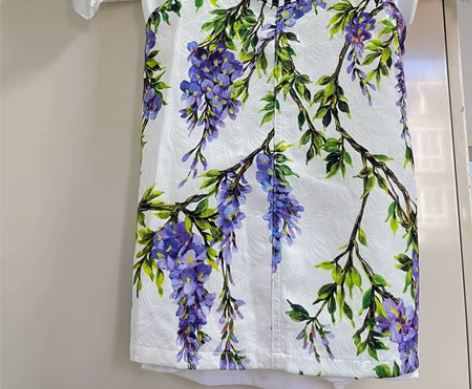 女宝 外贸印花背带裙 质量很好 140码 ...