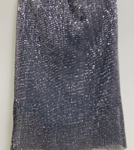 全新银灰色中裙 夜店之王 超时尚 为了晚会...