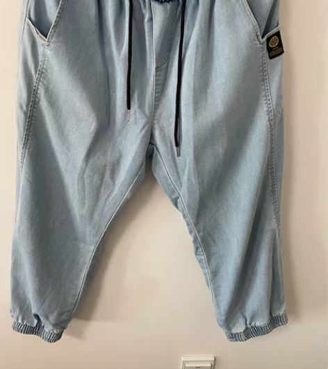 男士休闲裤松紧腰 感兴趣的话点“我想要”和...