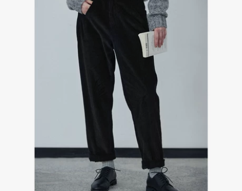 MUMILUO裤子女秋冬宽松潮ins直筒灯...