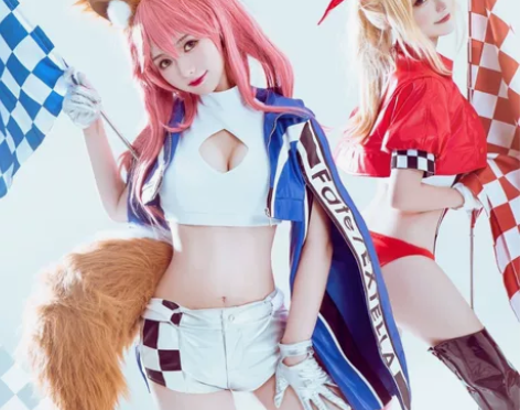 fate fgo 玉藻前cos,玉藻前...