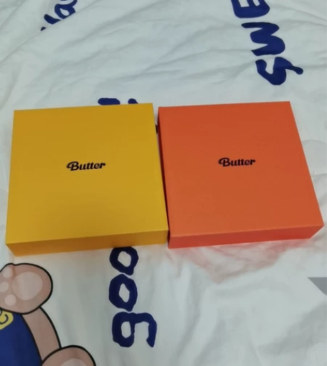 出 防弹butter专辑 配置除了小卡二维...