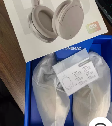 唐麦H3主动降噪ANC头戴式耳机无线蓝牙有...