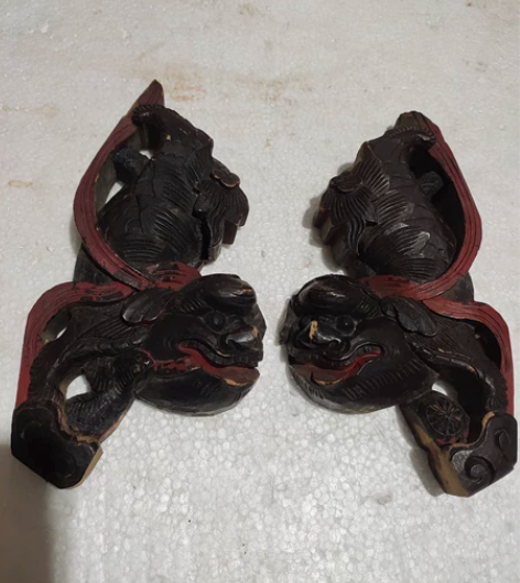 木雕狮子 不议价 感兴趣的话点“我想要”和...