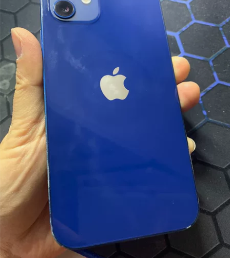 国行苹果12 128G 蓝色 自用手机,无...