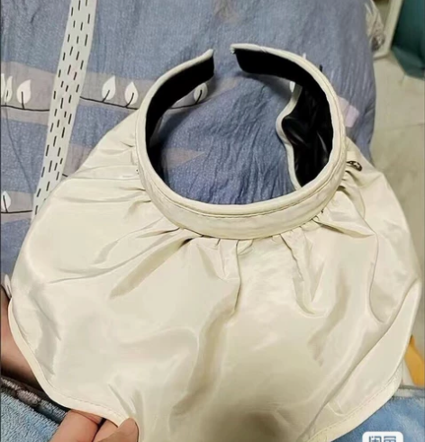 店铺倒闭清一批遮阳帽防紫外线大帽檐可扎马尾...